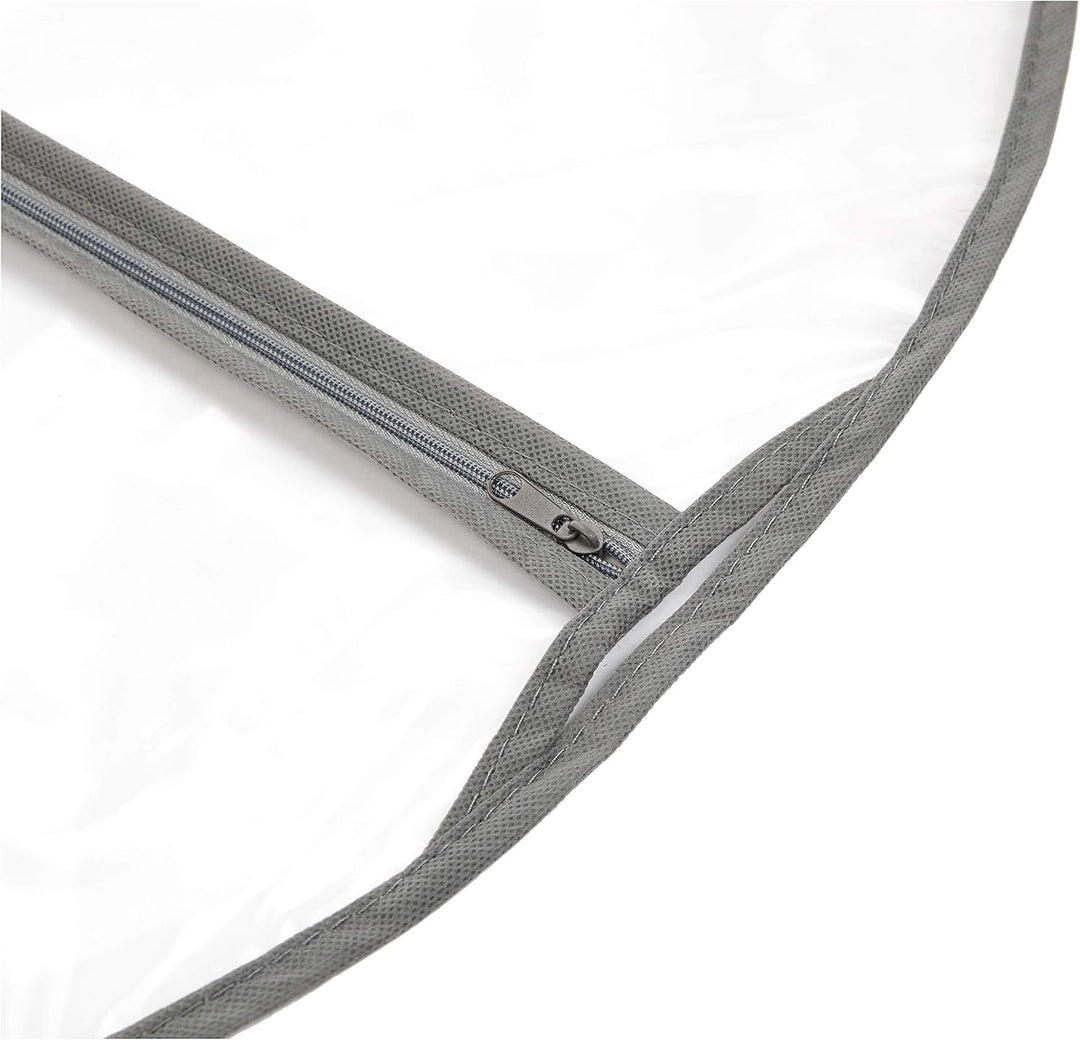 PEVA Garment Storage Bag Set – 5-Pack Dust Covers with Zipper (Buy 1, Take 1 FREE)