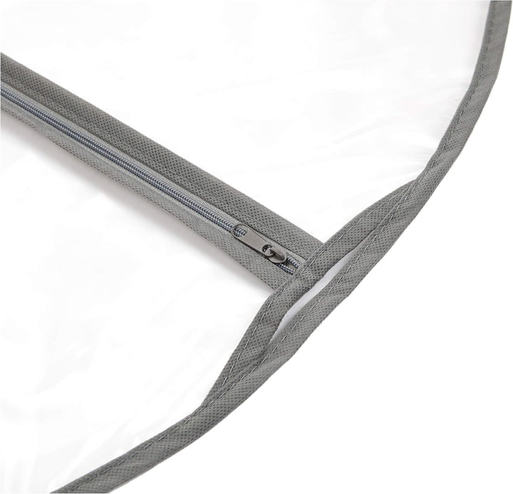 PEVA Garment Storage Bag Set – 5-Pack Dust Covers with Zipper (Buy 1, Take 1 FREE)