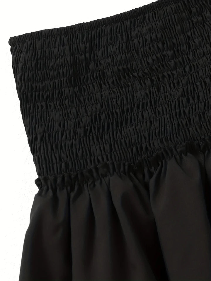 Amelia Rok | Pleated Waist | Layered Hem | Fashionable-XS-Pink-Nora Luxe