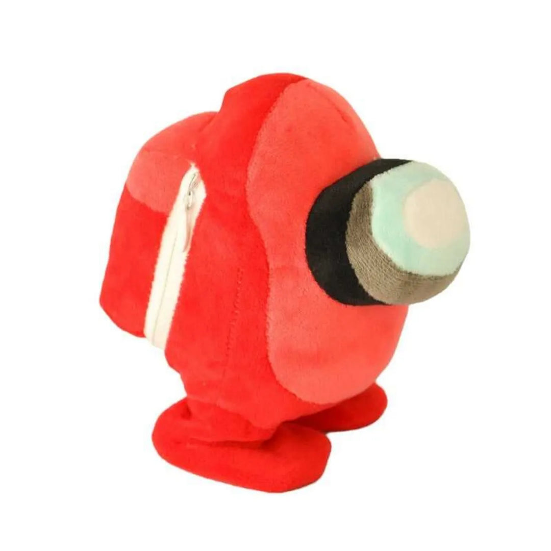 Among Us Interactive Plush - TalkyCrew-Red-Walking and Talking-Nora Luxe