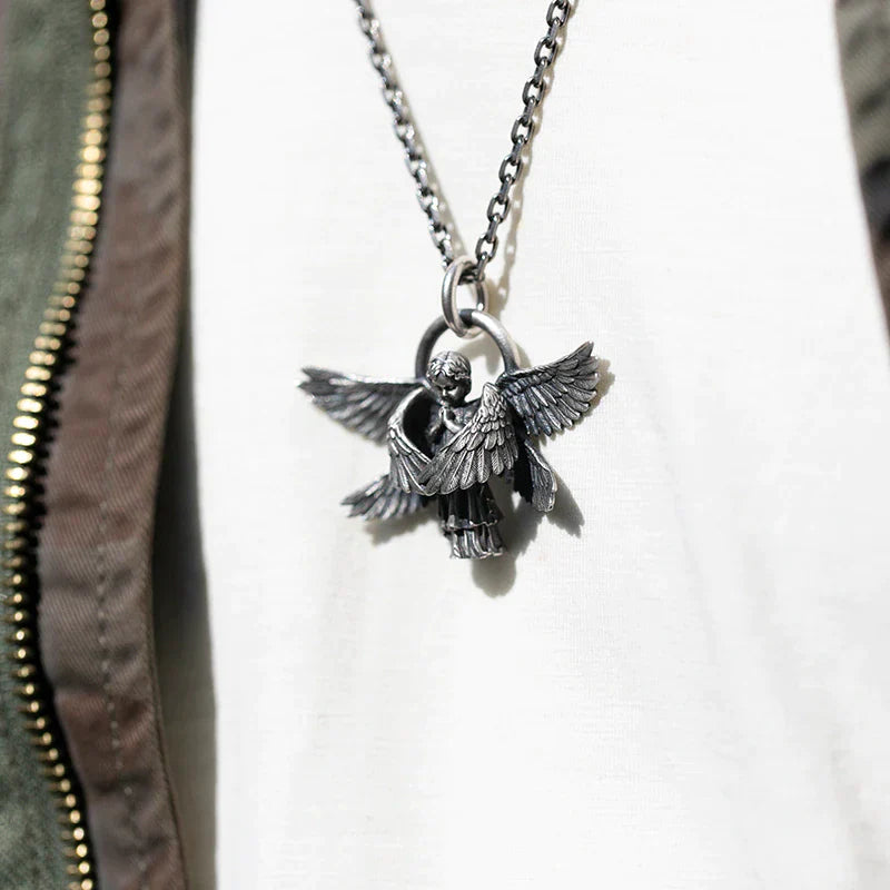 Angel Wing Necklace-Nora Luxe