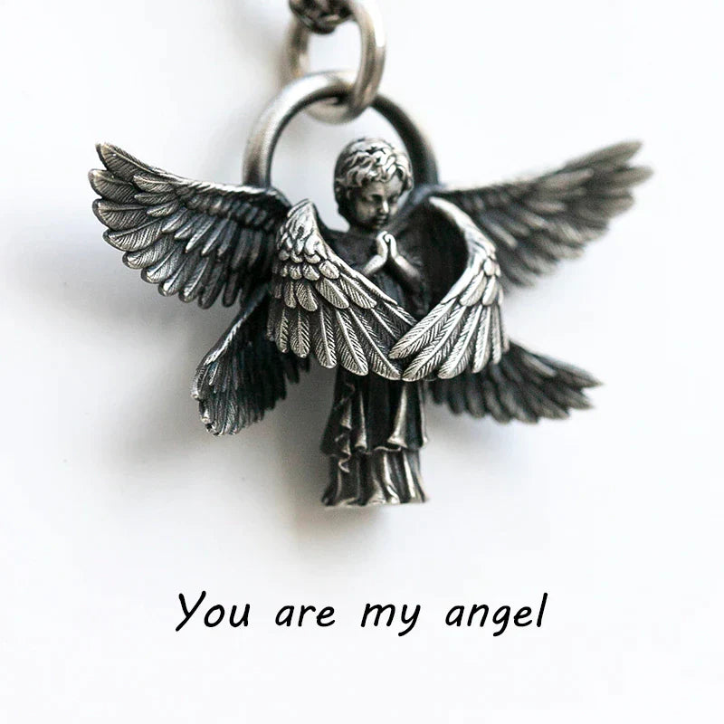 Angel Wing Necklace-Nora Luxe