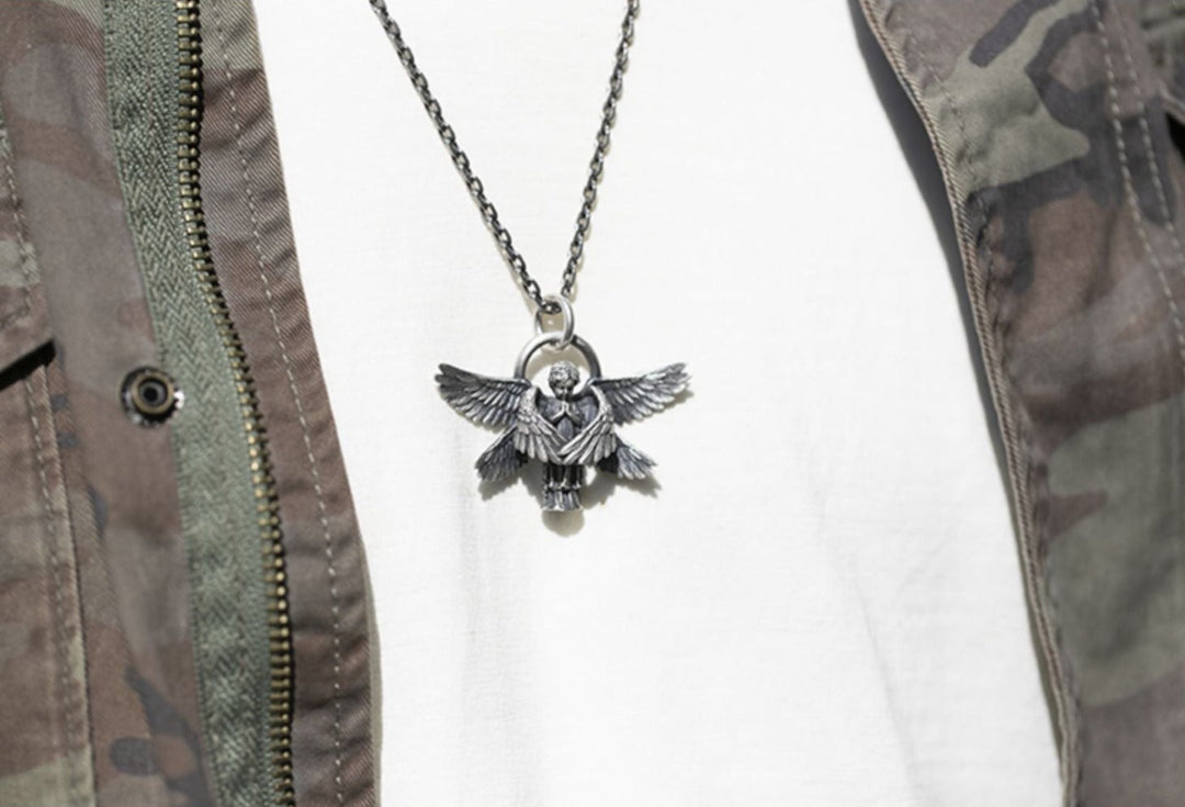 Angel Wing Necklace-Nora Luxe
