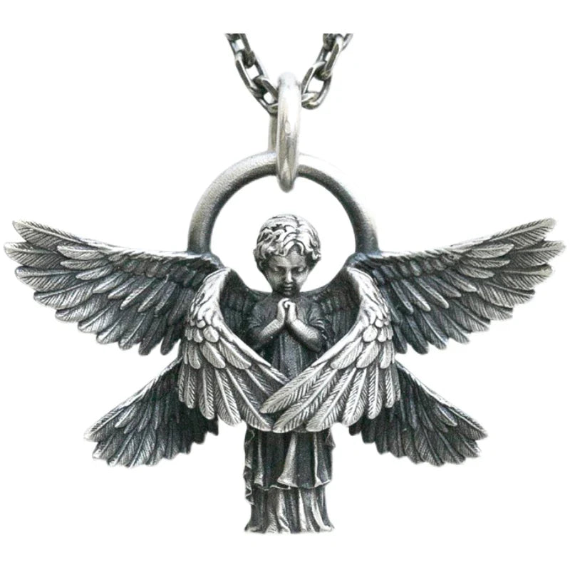 Angel Wing Necklace-Nora Luxe
