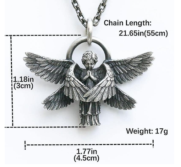 Angel Wing Necklace-Nora Luxe