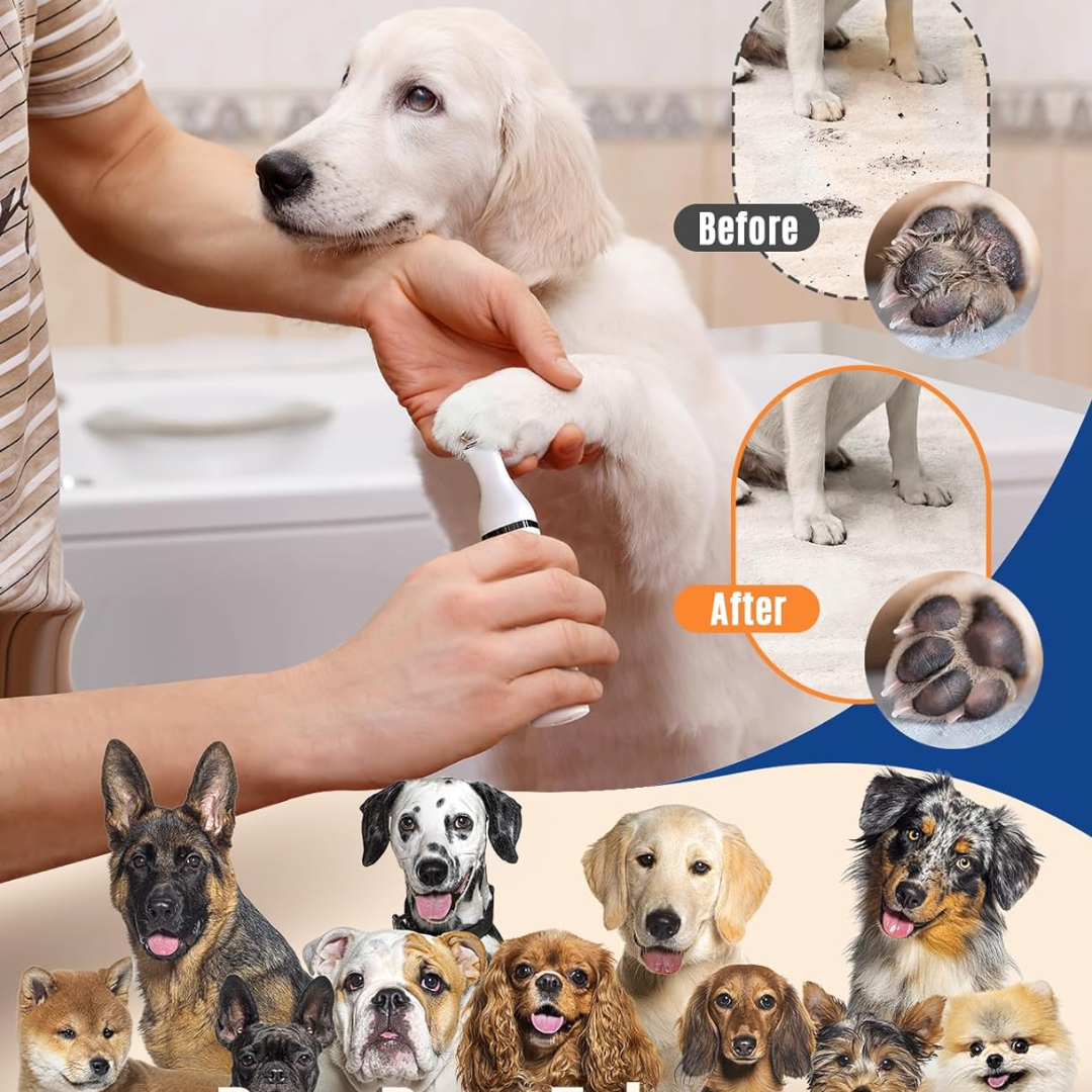 Animal Clipper with Double Blades - Quiet & Cordless Grooming Tool-White-Nora Luxe