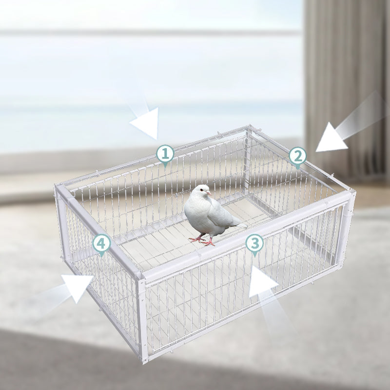 Animal-Friendly Bird Trap with Anti-Backlash Protection – BirdSafe Trap-2 Entrances-Nora Luxe