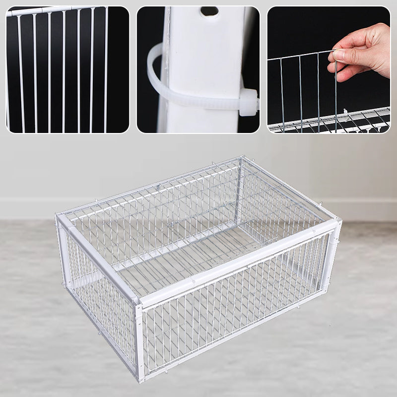 Animal-Friendly Bird Trap with Anti-Backlash Protection – BirdSafe Trap-2 Entrances-Nora Luxe