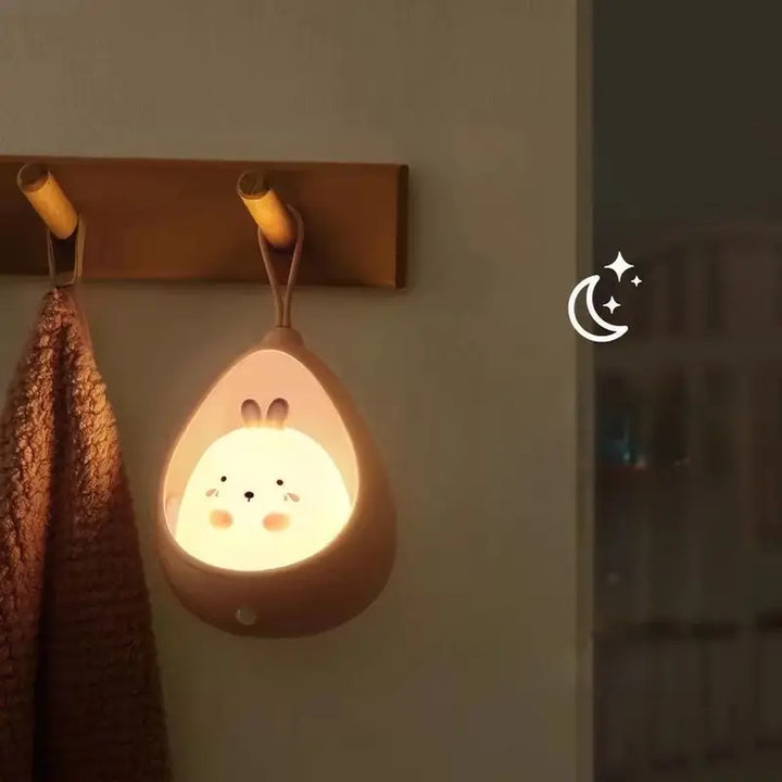 Animal Night Light - PurrLight-Pink-Kitten-Nora Luxe