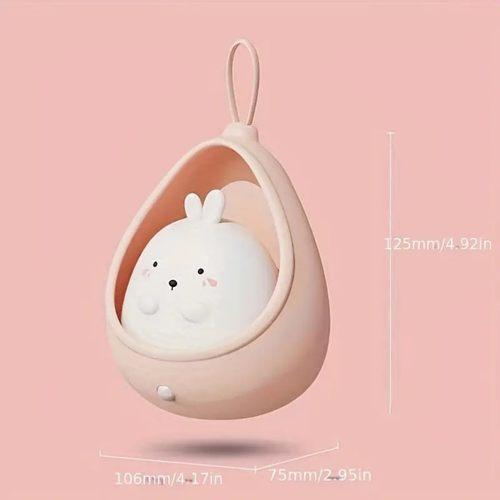 Animal Night Light - PurrLight-Pink-Kitten-Nora Luxe