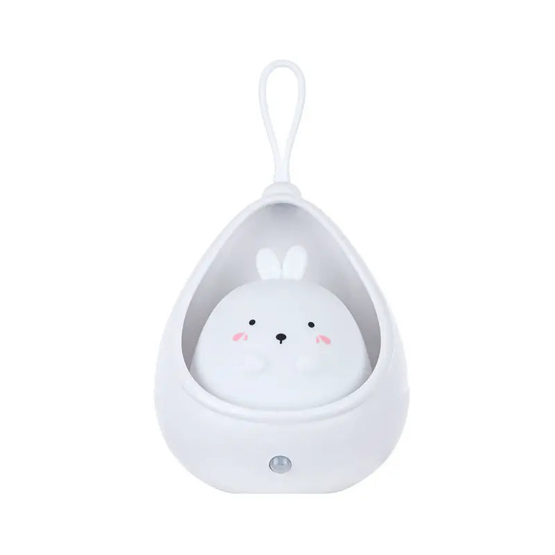 Animal Night Light - PurrLight-White-Rabbit-Nora Luxe