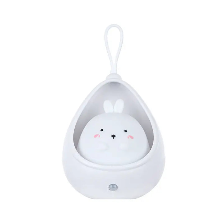 Animal Night Light - PurrLight-White-Rabbit-Nora Luxe