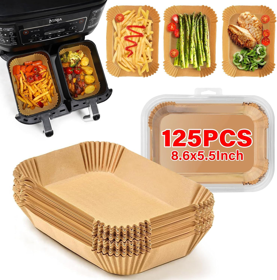 Anti-adhesive Disposable Air Fryer Liners - EasyCrisp-Square-Nora Luxe