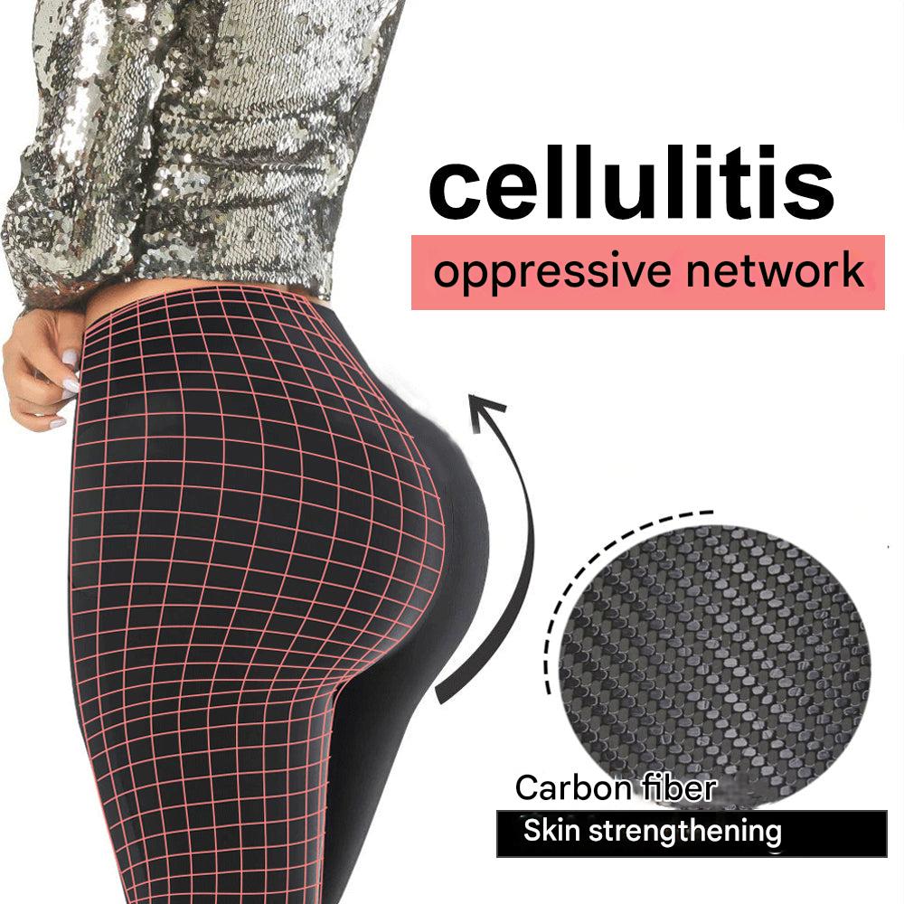 Anti-Cellulite Compression Leggings for Women - SculptFit-Black-S-Nora Luxe