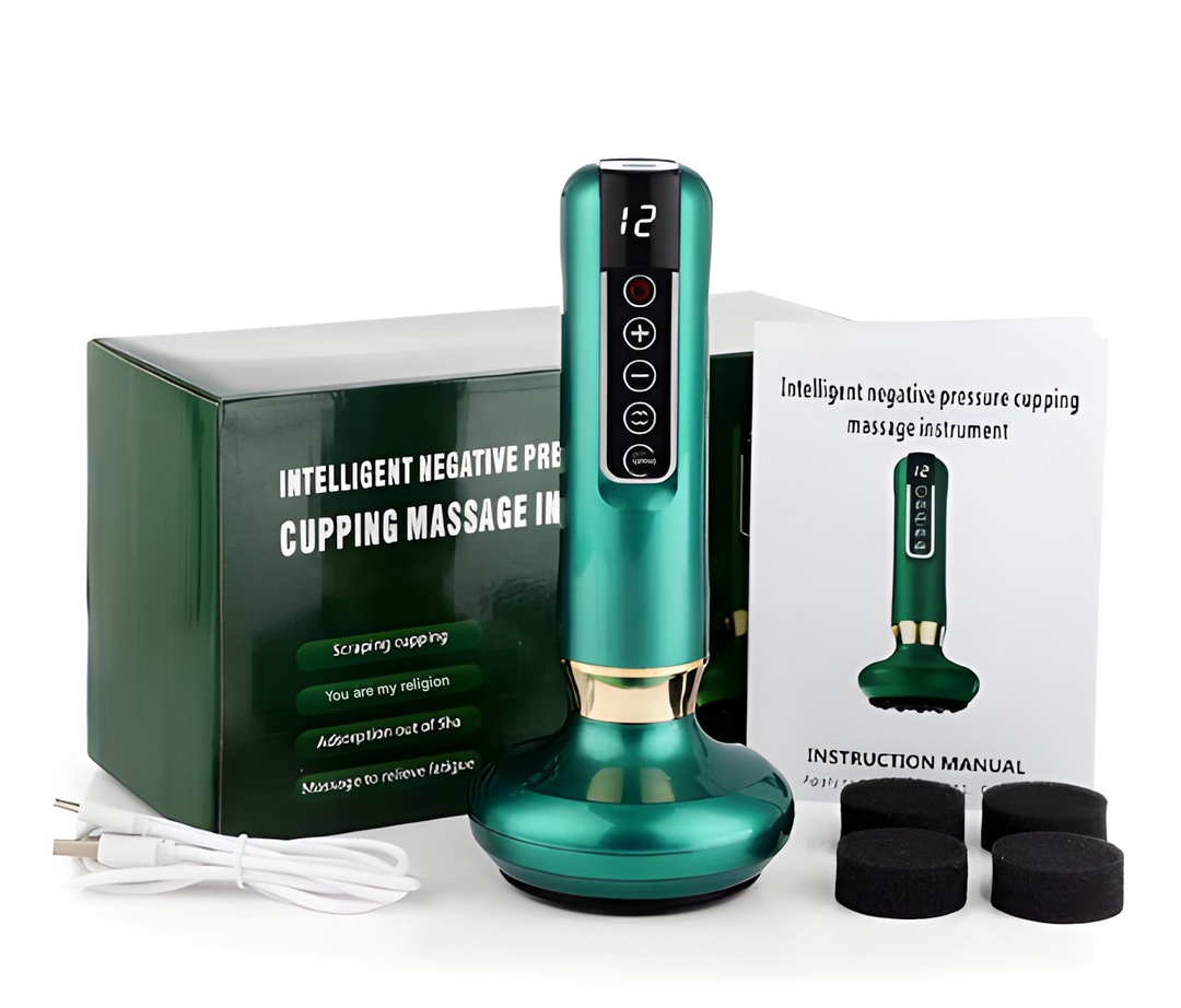 Anti-cellulite Cupping Device - SlimCupp-Green-Nora Luxe