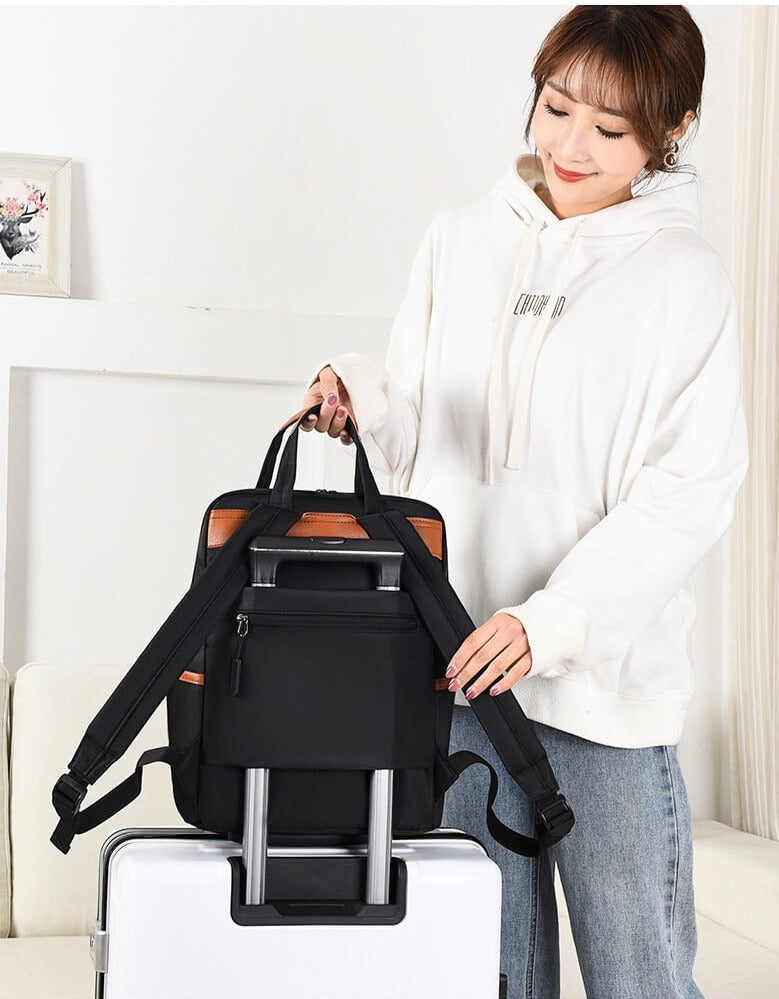 Water-Resistant Anti-Theft Travel Backpack – Lightweight Oxford Design