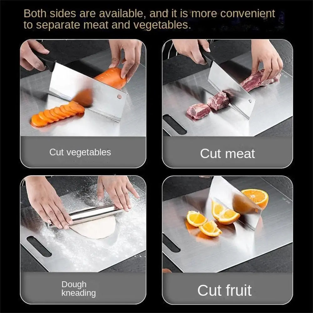 Anti-mold Reinforced Chopping Board - SteelCut-11.42x7.87 inches-Nora Luxe
