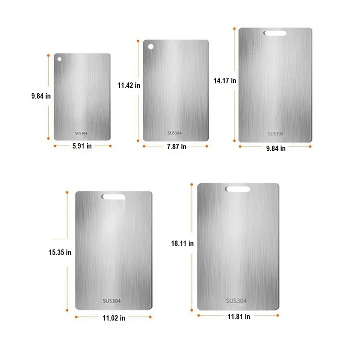 Anti-mold Reinforced Chopping Board - SteelCut-11.42x7.87 inches-Nora Luxe