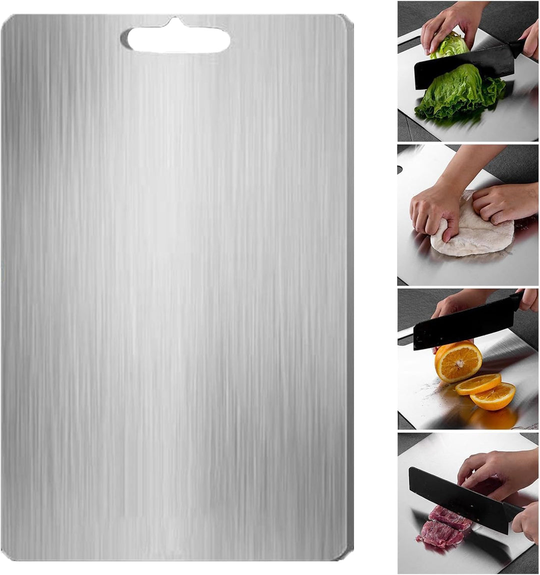 Anti-mold Reinforced Chopping Board - SteelCut-11.42x7.87 inches-Nora Luxe