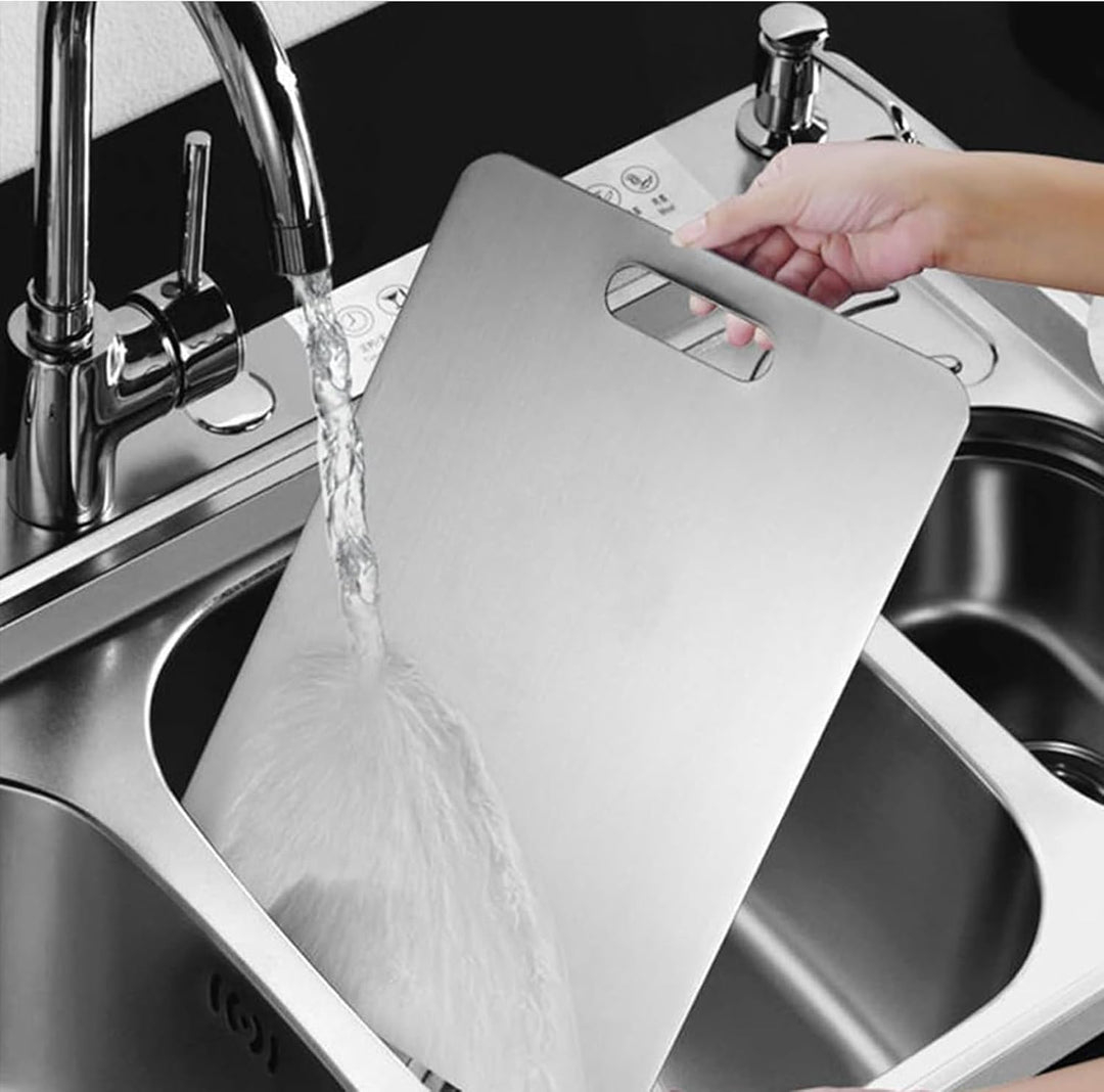 Anti-mold Reinforced Chopping Board - SteelCut-11.42x7.87 inches-Nora Luxe