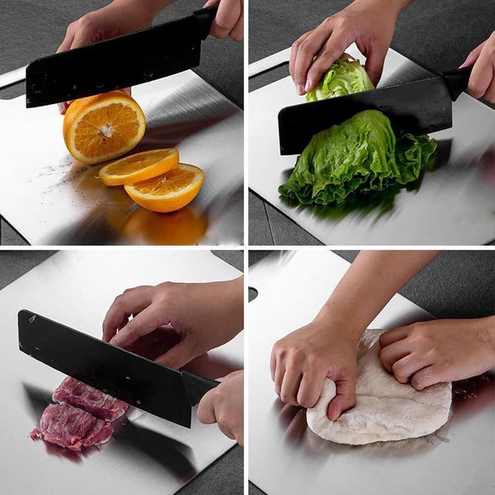 Anti-mold Reinforced Chopping Board - SteelCut-11.42x7.87 inches-Nora Luxe