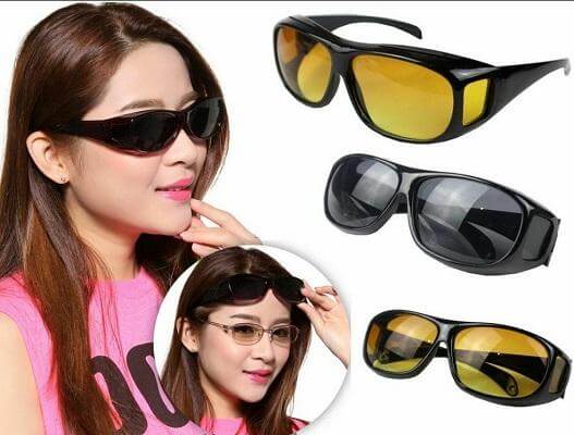 Anti-reflective Night Vision Glasses - NightGuard-Yellow-Nora Luxe