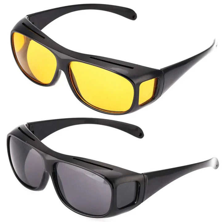 Anti-reflective Night Vision Glasses - NightGuard-Yellow-Nora Luxe
