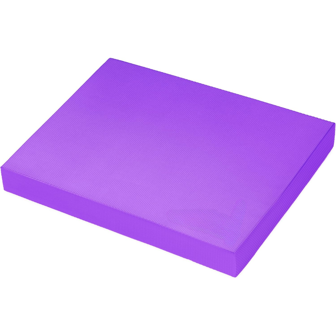 Anti-slip Balance Mat – Padded Foam Mat-XL – 18.50 × 14.96 in-Purple-Nora Luxe