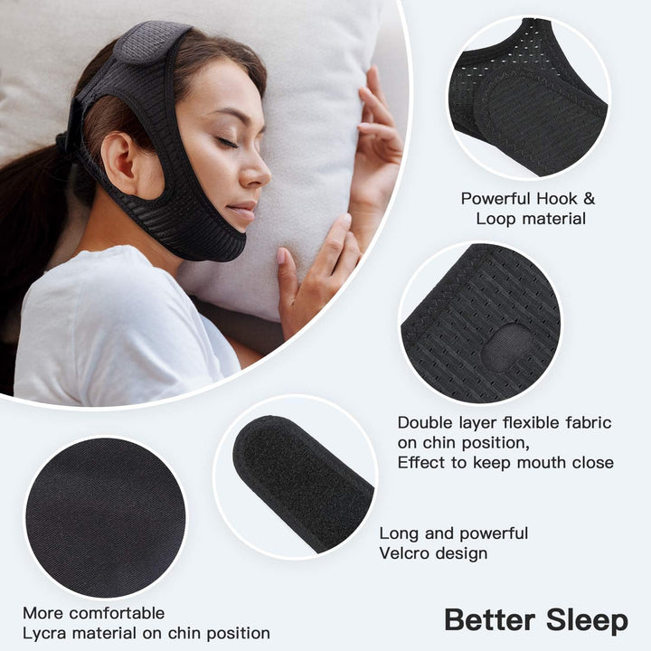 Anti-Snore Headband - DreamQuiet-Nora Luxe