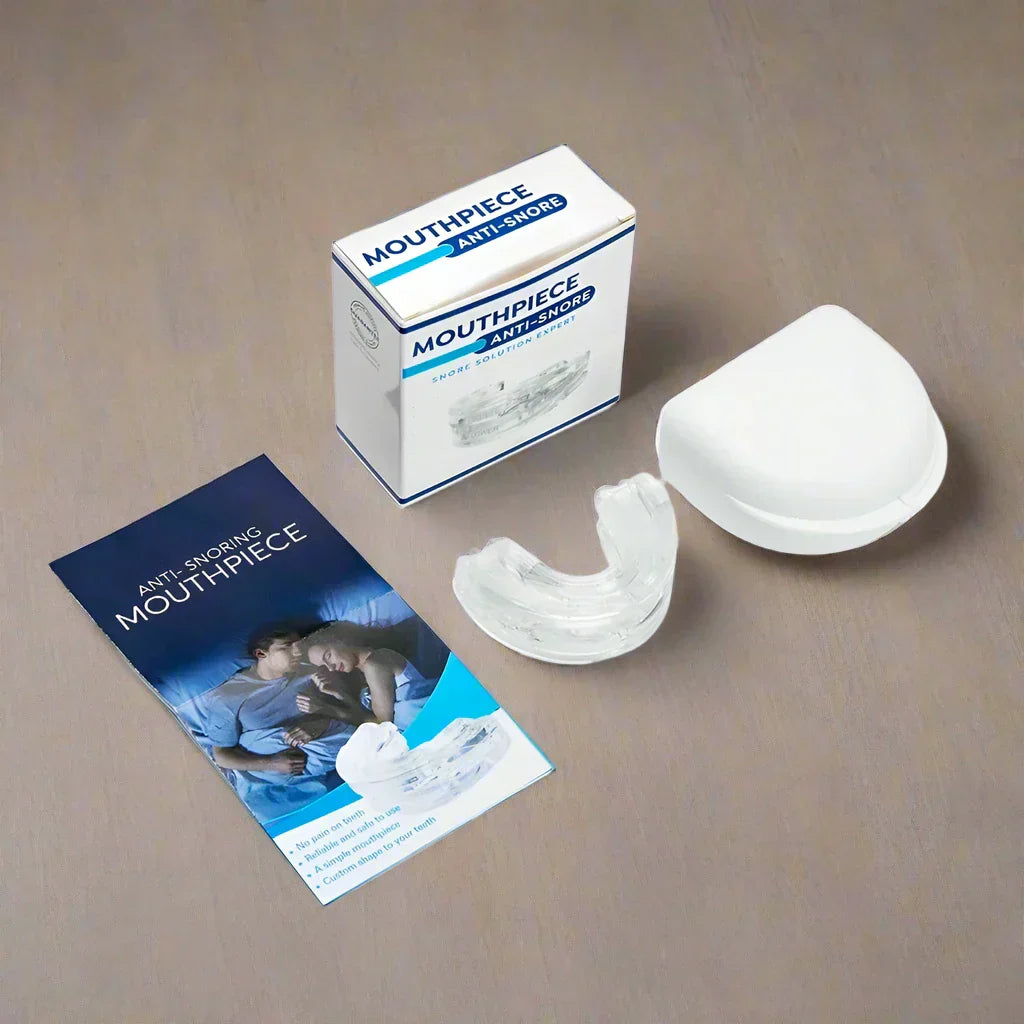 Anti Snore Mouthguard - SilentGuard-White-Nora Luxe