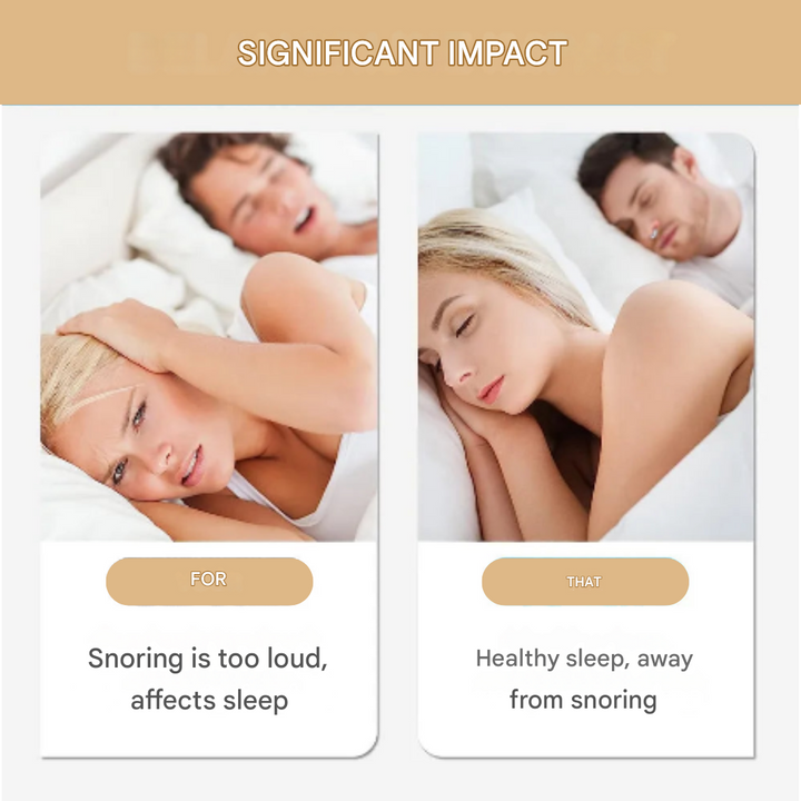 Anti-Snore Nose Clip - SilentBreathe-Nora Luxe