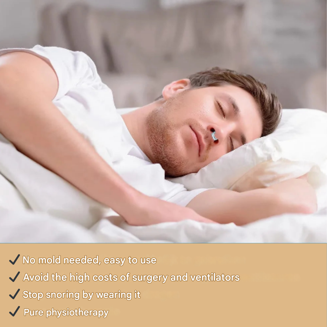 Anti-Snore Nose Clip - SilentBreathe-Nora Luxe