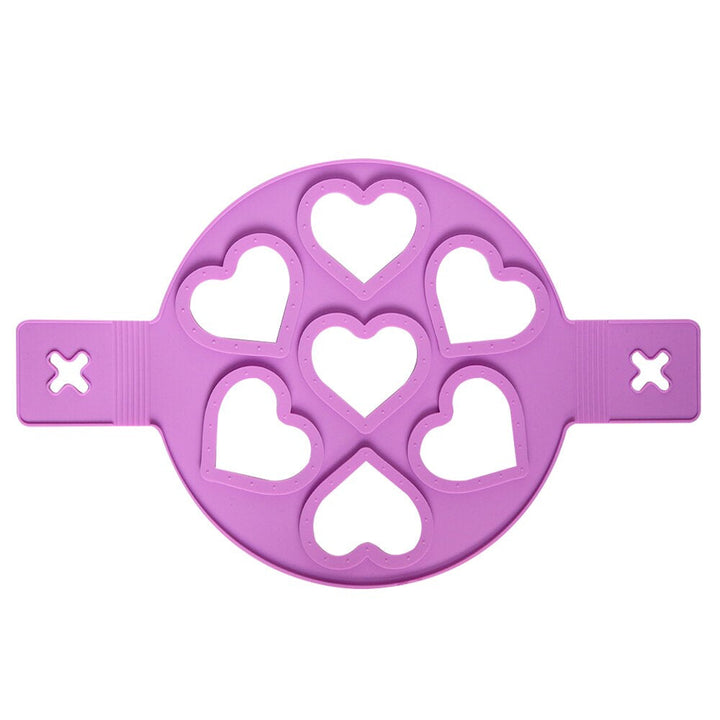 Anti-stick Pancake Pan - FlipMaster-Purple-Heart-Nora Luxe