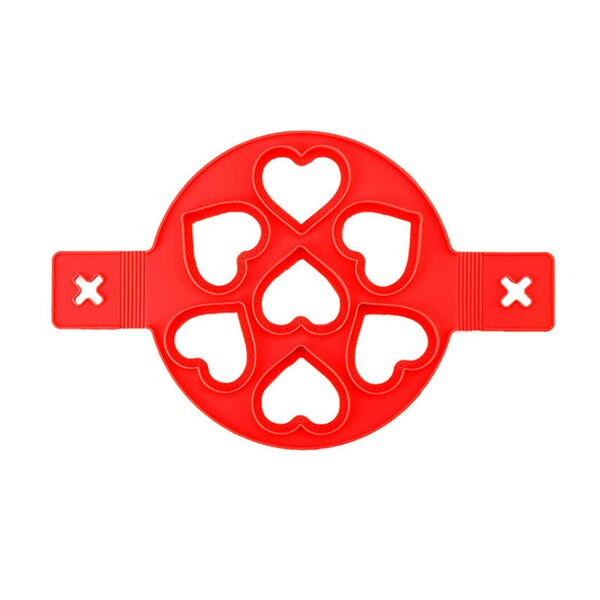 Anti-stick Pancake Pan - FlipMaster-Red-Heart-Nora Luxe