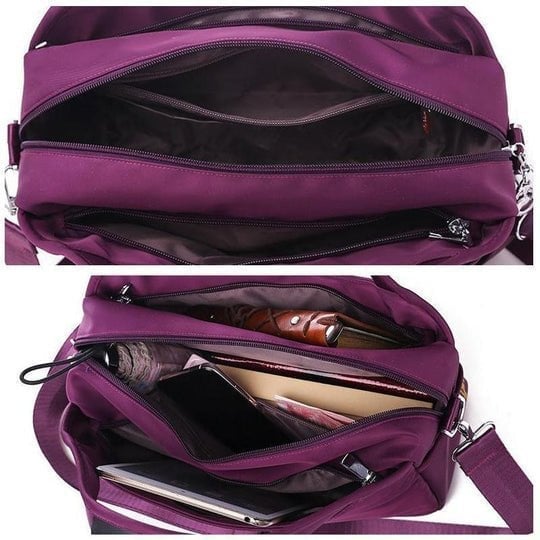 Anti-theft Crossbody Handbag for Women - Lynn-Black-Nora Luxe