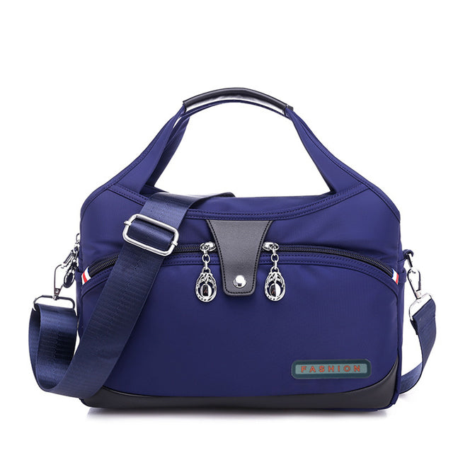 Anti-theft Crossbody Handbag for Women - Lynn-Blue-Nora Luxe