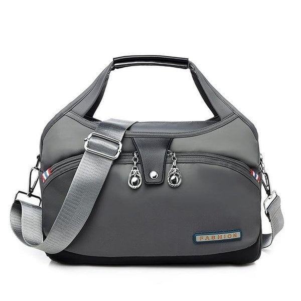 Anti-theft Crossbody Handbag for Women - Lynn-Light grey-Nora Luxe