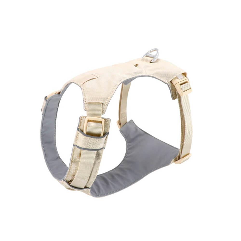 Anti-Trek Dog Harness with Multi-Functional Leash - AquaCool-Harness - Beige-XS-Nora Luxe