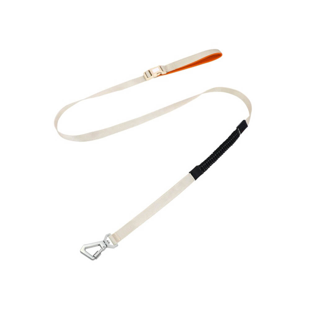 Anti-Trek Dog Harness with Multi-Functional Leash - AquaCool-Rim - Beige-59.05 inches-Nora Luxe