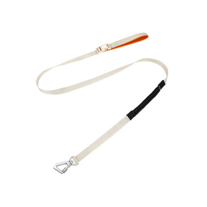 Anti-Trek Dog Harness with Multi-Functional Leash - AquaCool-Rim - Beige-59.05 inches-Nora Luxe