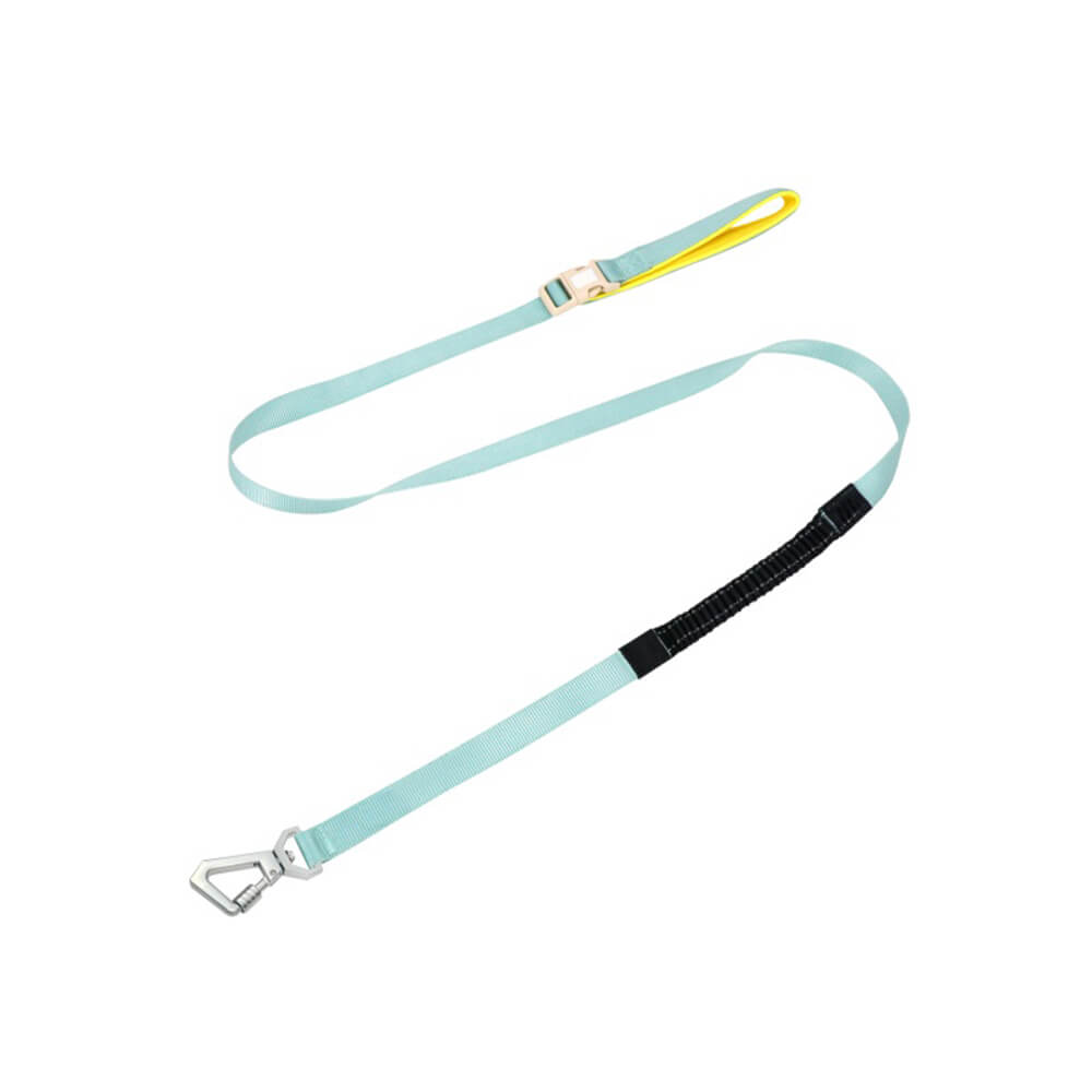 Anti-Trek Dog Harness with Multi-Functional Leash - AquaCool-Rim - Blue-59.05 inches-Nora Luxe