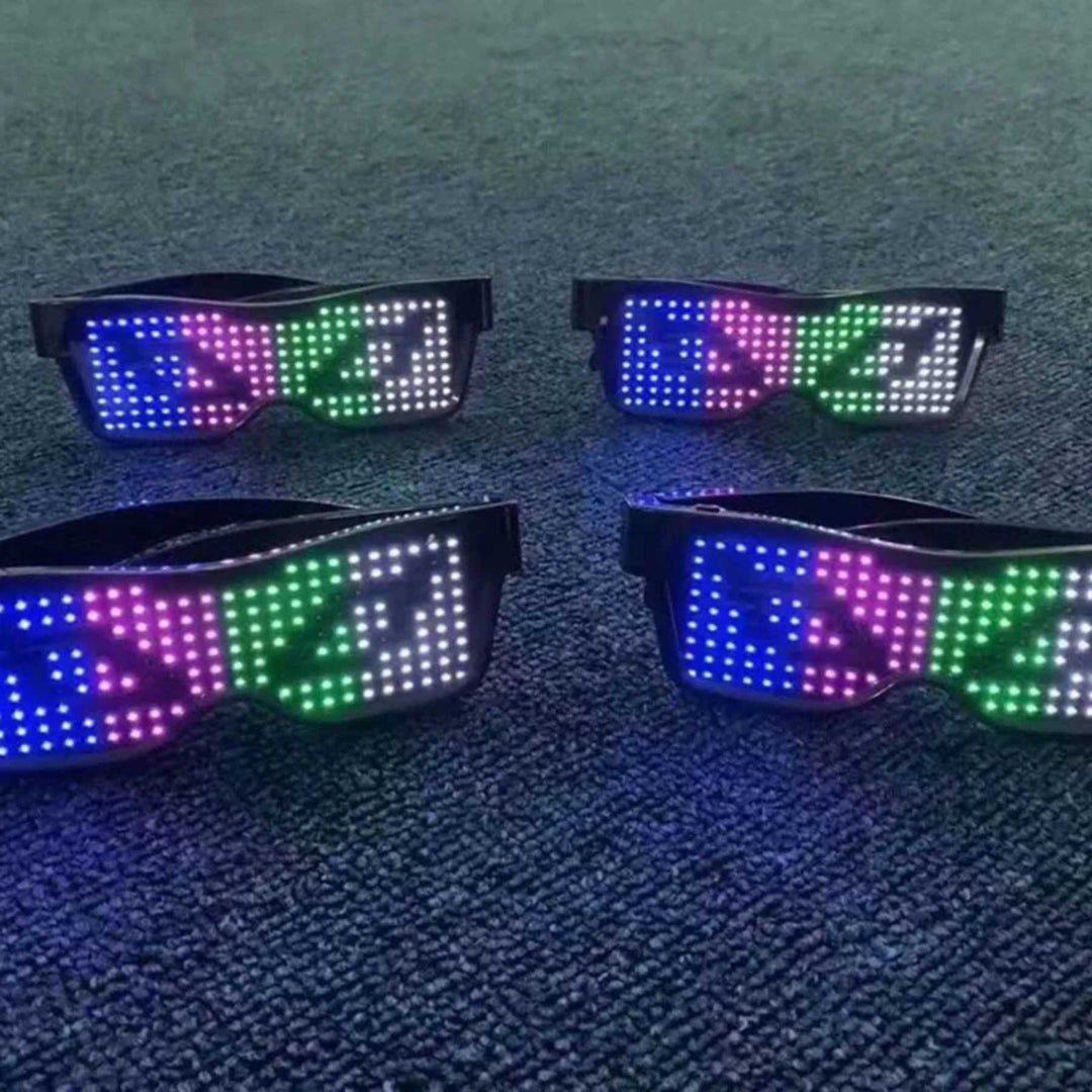 App-Programmable LED Party Glasses - GlowBeat-The Livary