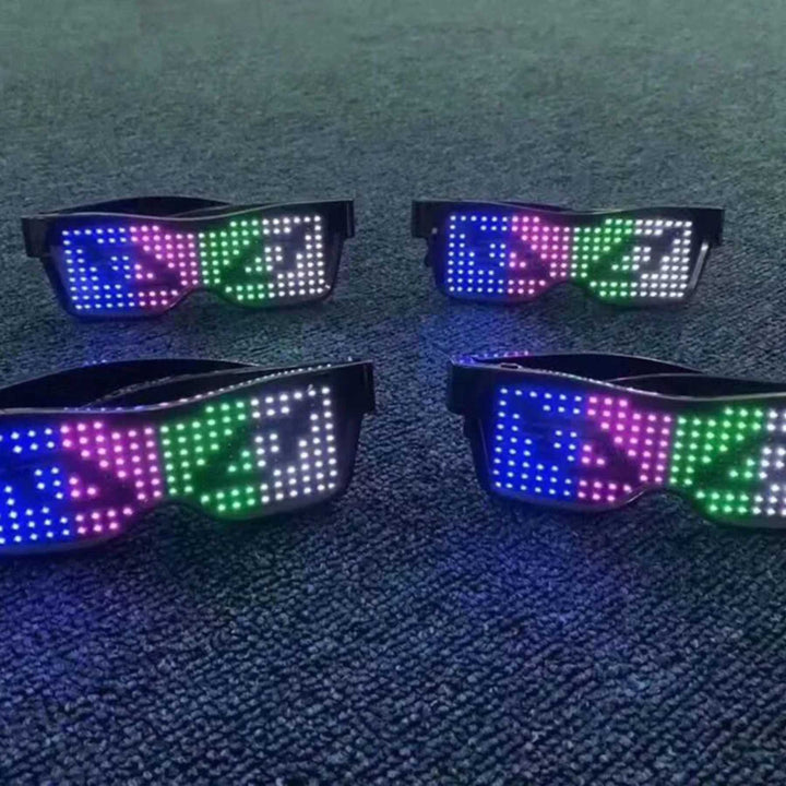 App-Programmable LED Party Glasses - GlowBeat-The Livary