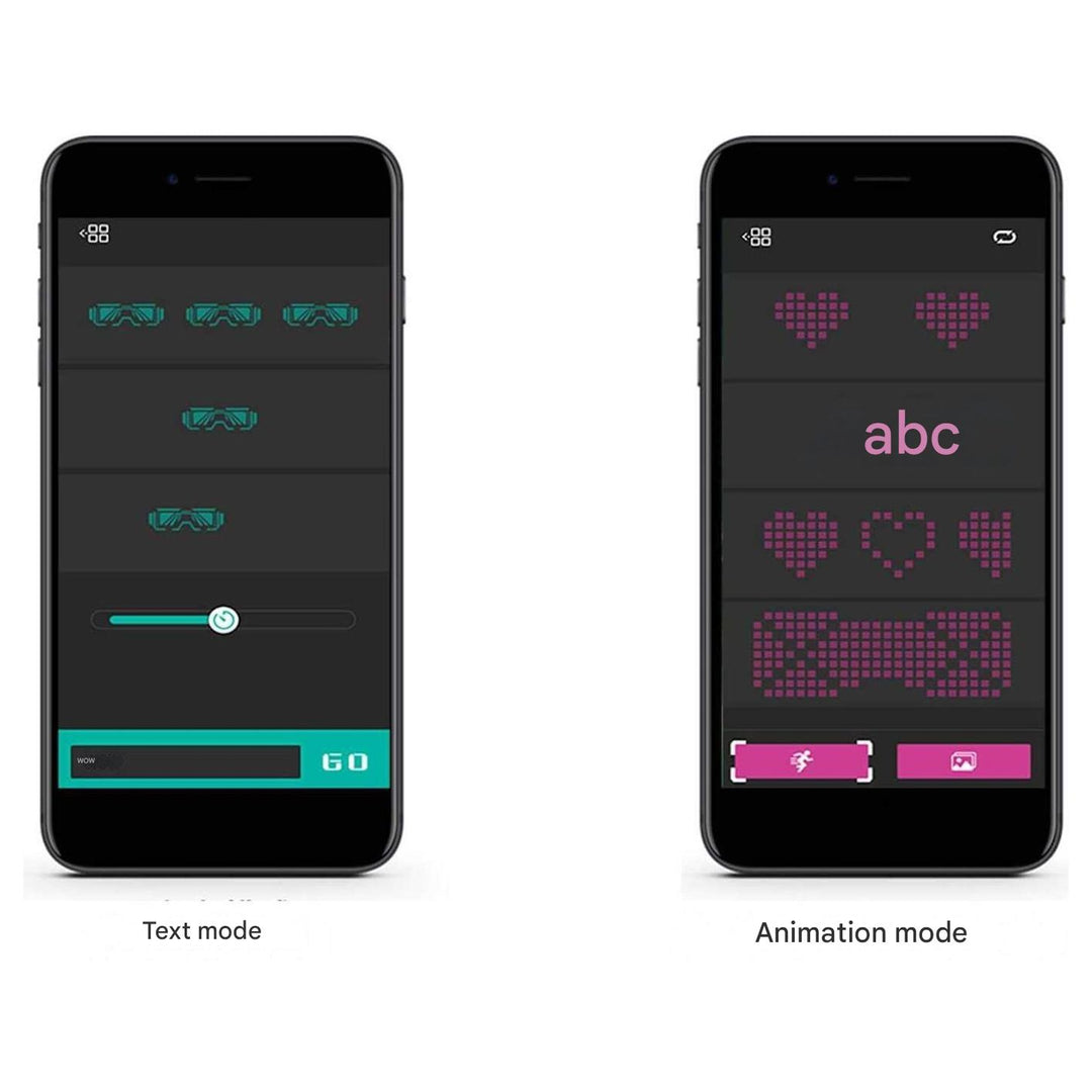 App-Programmable LED Party Glasses - GlowBeat-The Livary