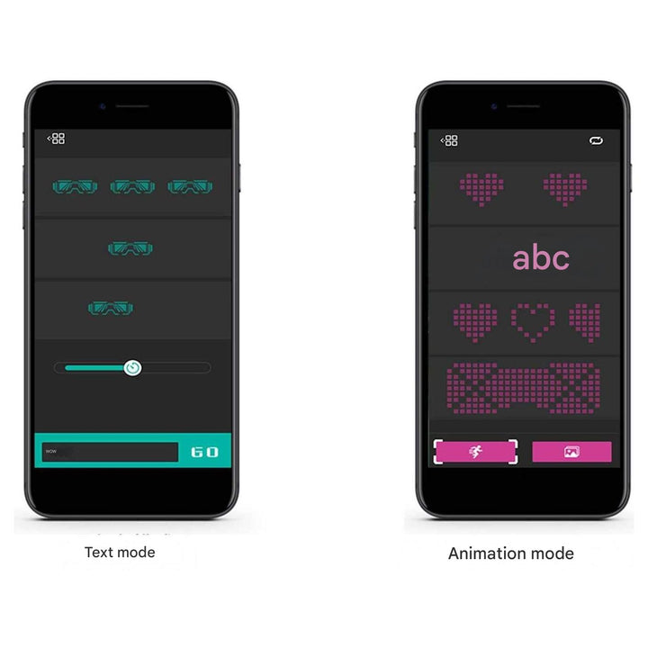 App-Programmable LED Party Glasses - GlowBeat-The Livary