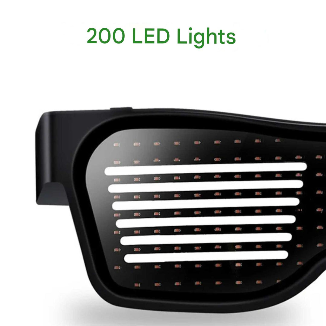 App-Programmable LED Party Glasses - GlowBeat-The Livary