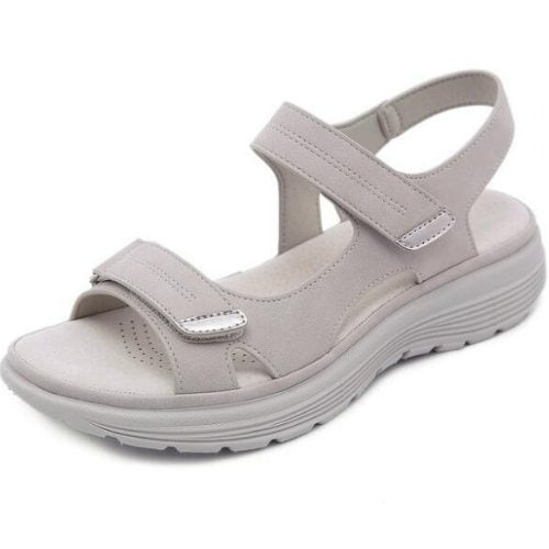Arch Support Sandals | Orthopedic Comfort-Gray-3.5-Nora Luxe