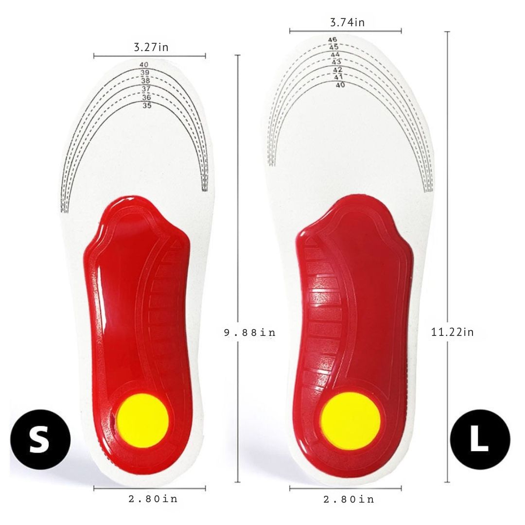 Arch Supports for Flat Feet - ComfortFit-S-1 pair-Nora Luxe
