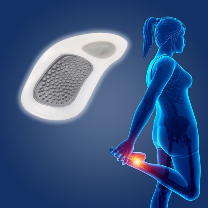 Arch supports for Plantar Fasciitis - SoleRelief-1.5-2.5-Nora Luxe