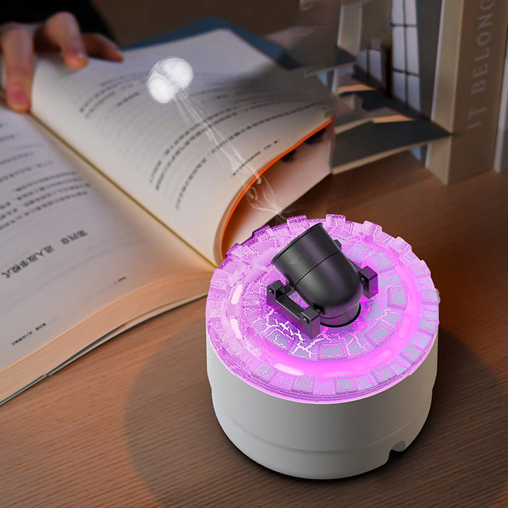 Aroma Diffuser and Humidifier with Night Lamp - LavaGlow-Black-Nora Luxe